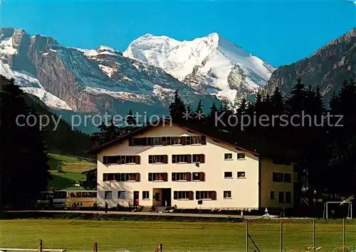 AK / Ansichtskarte Frutigen_BE Sport und Erholungszentrum Frutighus Balmhorn Altels Frutigen BE