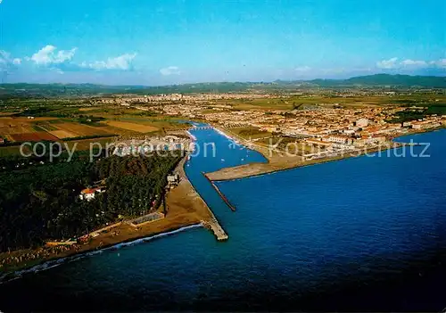 AK / Ansichtskarte Marina_di_Cecina Bocca di Cecina Veduta aerea Marina_di_Cecina