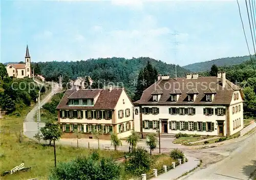 AK / Ansichtskarte Mouterhouse Maison de Vacances Eglise Mouterhouse