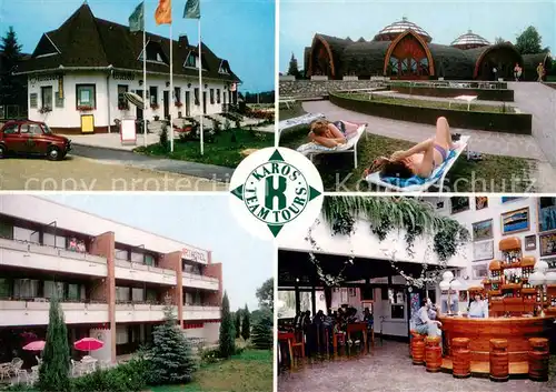 AK / Ansichtskarte Zalakaros Karos Team Tours Art Hotel Restaurant Bar Zalakaros