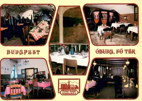 AK / Ansichtskarte Budapest Bierstube Restaurant Obuda Foe ter Budapest