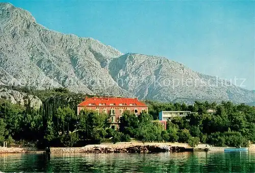 AK / Ansichtskarte Orebic Hotel Bellevue Berge Ansicht vom Meer aus Orebic