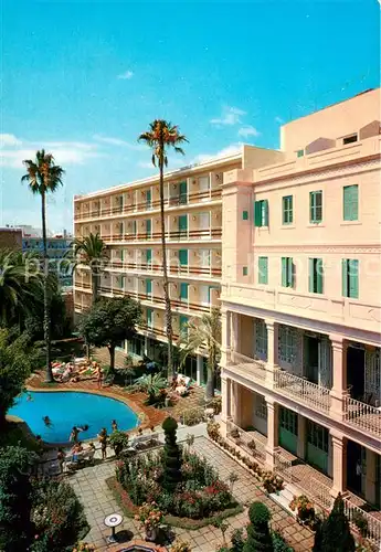 AK / Ansichtskarte Lloret_de_Mar Hotel Guitart Rosa Swimming Pool Lloret_de_Mar