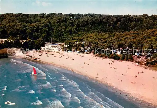 AK / Ansichtskarte Meschers_les_Bains Plage de Suzac Camping Cote de Beaute vue aeriennne 