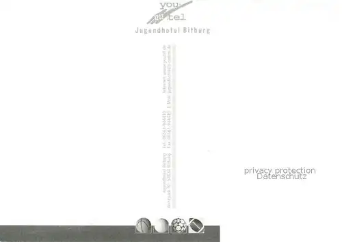 AK / Ansichtskarte Bitburg Jugendhotel Bitburg