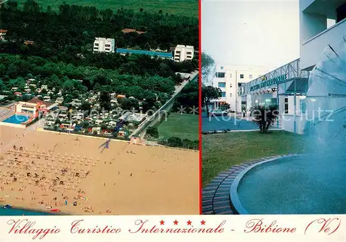 AK / Ansichtskarte Bibione Villaggio Turistico Internazionale Spiaggia veduta aerea Bibione