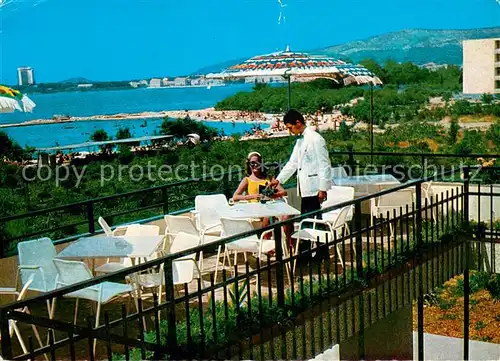 AK / Ansichtskarte Vodice Hotel Imperial Terrasse Meerblick Strand Vodice
