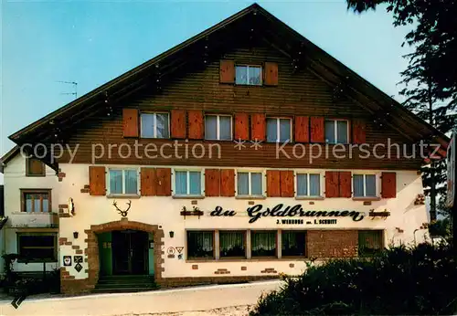 AK / Ansichtskarte Obersteigen Hotel Restaurant Pension Goldbrunnen Obersteigen