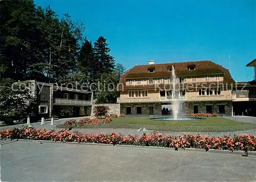 AK / Ansichtskarte Buergenstock Piazza Buergenstock