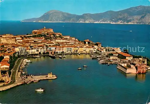 AK / Ansichtskarte Portoferraio_Toscana Veduta aerea Portoferraio Toscana