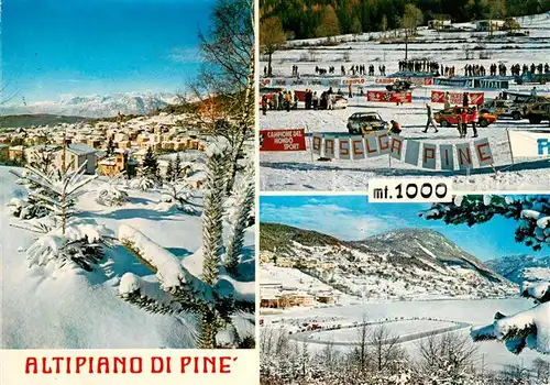 AK / Ansichtskarte Baselga_di_Pine Altipiano di Pine Winterpanorama Baselga_di_Pine