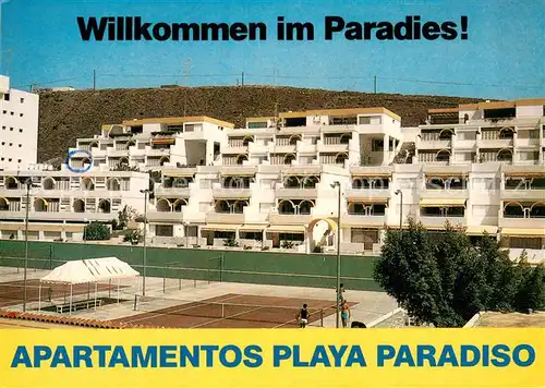AK / Ansichtskarte Jandia Apartamentos Playa Paradiso Tennis Jandia