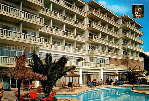 AK / Ansichtskarte Santanyi_Islas_Baleares Hotel Cala Santanyi Swimming Pool Santanyi_Islas_Baleares