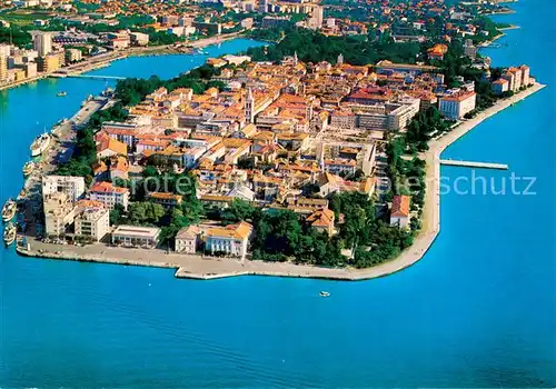 AK / Ansichtskarte Zadar_Zadra_Zara Fliegeraufnahme Zadar_Zadra_Zara