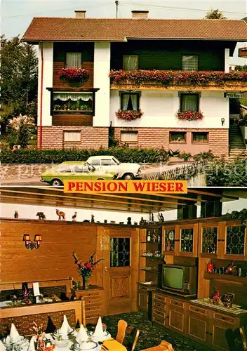 AK / Ansichtskarte Tulfes_Tirol Pension Wieser Gaststube Tulfes Tirol