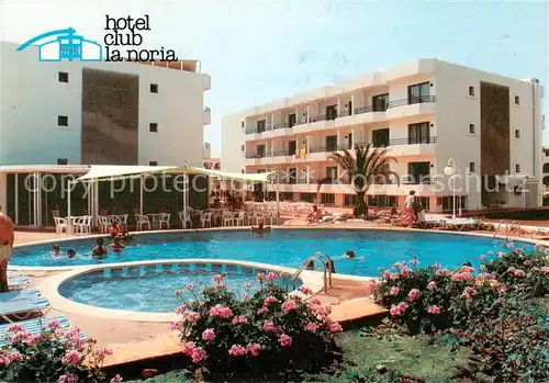 AK / Ansichtskarte Playa_d_en_Bossa Hotel Club La Noria Playa_d_en_Bossa