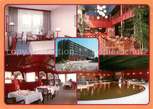 AK / Ansichtskarte Buek_Buekfuerdoe_Bad Heilbad Hotel Thermal Gaestezimmer Gastraeume Hallenbad Buek_Buekfuerdoe_Bad