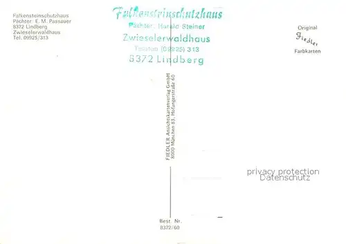 AK / Ansichtskarte Lindberg_Regen Falkensteinschutzhaus Gipfelkreuz Gastraeume Panorama Lindberg Regen