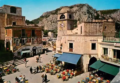 AK / Ansichtskarte Capri La Piazzetta Capri
