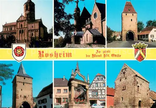 AK / Ansichtskarte Rosheim_Elsass_Lothringen Au pied du Mont Ste Odile Rosheim_Elsass_Lothringen