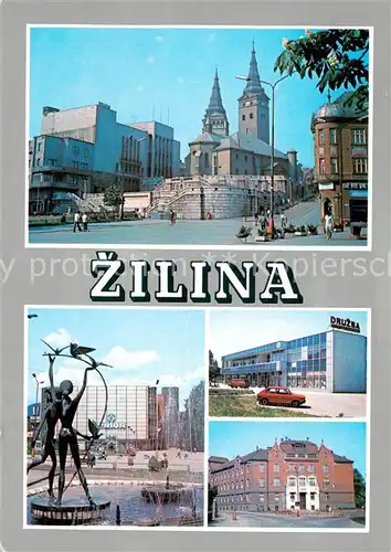 AK / Ansichtskarte Zilina Priemyseine a kulturne stredisko severo zap Slovenska Zilina