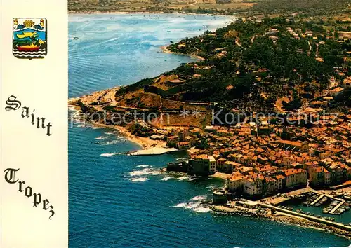 AK / Ansichtskarte Saint_Tropez_Var Vue generale aerienne Saint_Tropez_Var