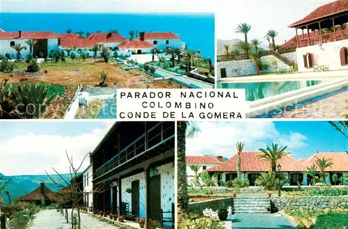 AK / Ansichtskarte Gomera_La Parador Nacional Colombino Conde de la Gomera Gomera_La