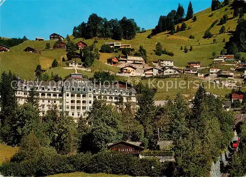 AK / Ansichtskarte Engelberg_OW Hotel Terrace mit Drahtseilbahn Engelberg OW