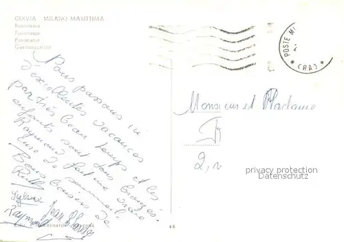 AK / Ansichtskarte Cervia Fliegeraufnahme Cervia