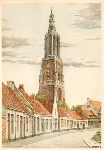 AK / Ansichtskarte Amersfoort Lieve Vrouwentoren Amersfoort