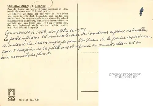 AK / Ansichtskarte Rhenen Cuneratoren Rhenen