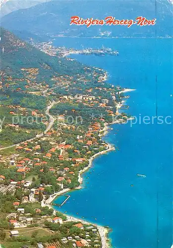 AK / Ansichtskarte Herceg Novi Adriakueste Fliegeraufnahme Herceg Novi