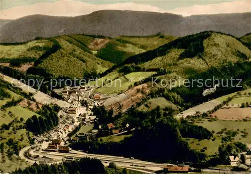 AK / Ansichtskarte Bad_Griesbach_Schwarzwald  Mineral  und Moorbad Fliegeraufnahme Bad_Griesbach