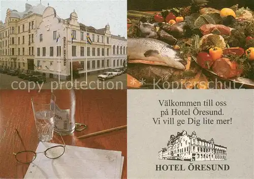 AK / Ansichtskarte Landskrona Hotel Restaurant oeresund Buffet Landskrona
