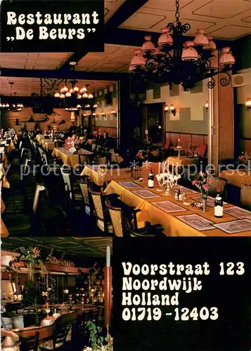 AK / Ansichtskarte Noordwijk_aan_Zee  Restaurant De Beurs Noordwijk_aan_Zee 
