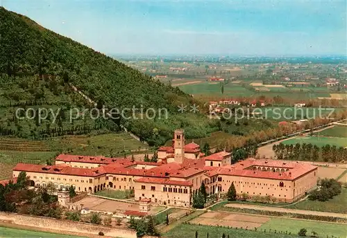 AK / Ansichtskarte Badia_di_Praglia Veduta aerea da Sud Est Badia_di_Praglia