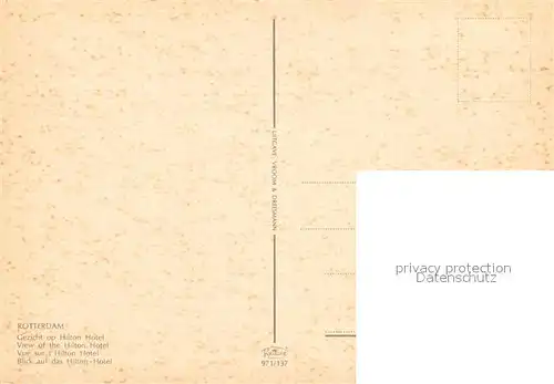 AK / Ansichtskarte Rotterdam Hofplein met Hilton Hotel Wasserspiele Rotterdam