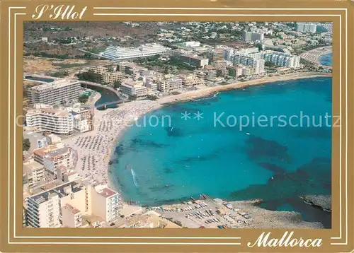 AK / Ansichtskarte S_Illot Fliegeraufnahme Serie Bilder von den Balearen S_Illot