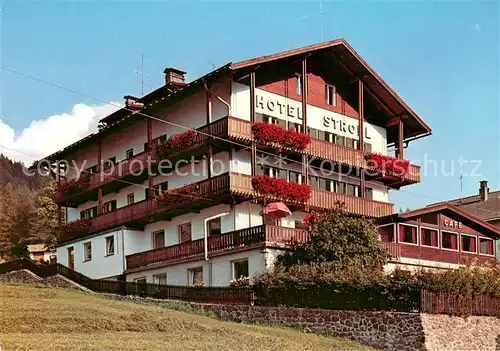 AK / Ansichtskarte Sexten_Sesto_Suedtirol Hotel Strobl Sexten_Sesto_Suedtirol