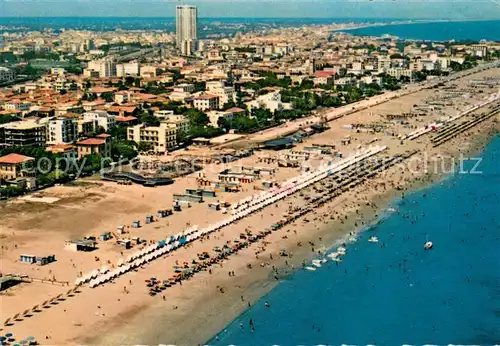 AK / Ansichtskarte Rimini Grande spiaggia vista dall aereo Rimini