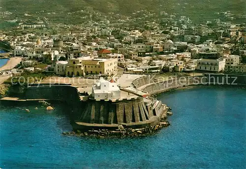 AK / Ansichtskarte Forio_d_Ischia Chiesa del Soccorso dall aereo Forio_d_Ischia