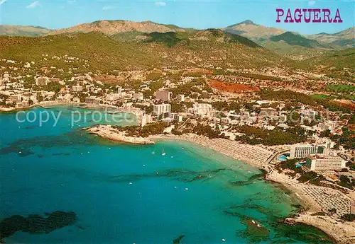 AK / Ansichtskarte Paguera_Mallorca_Islas_Baleares Fliegeraufnahme Paguera_Mallorca