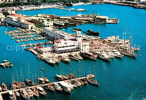 AK / Ansichtskarte Palma_de_Mallorca Club Nautico Fliegeraufnahme Palma_de_Mallorca