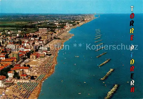 AK / Ansichtskarte Torre_Pedrera Spiaggia Strand Fliegeraufnahme Torre Pedrera
