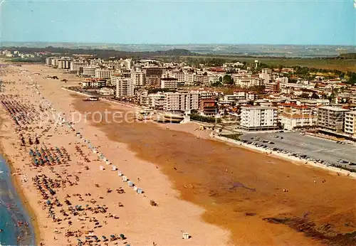 AK / Ansichtskarte Lido_di_Bibione Strand Hotels Fliegeraufnahme Lido_di_Bibione