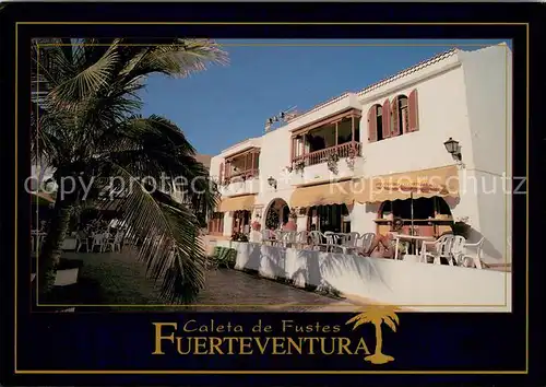 AK / Ansichtskarte Caleta_de_Fustes Patio del Castillo de Fustes 