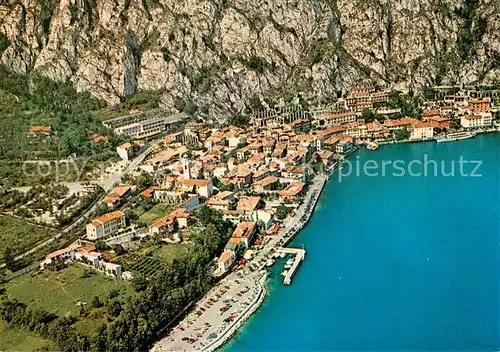 AK / Ansichtskarte Limone_sul_Garda Fliegeraufnahme Limone_sul_Garda