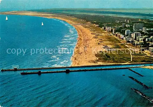 AK / Ansichtskarte Lido_degli_Estensi Porto canale veduta aerea Lido_Degli_Estensi