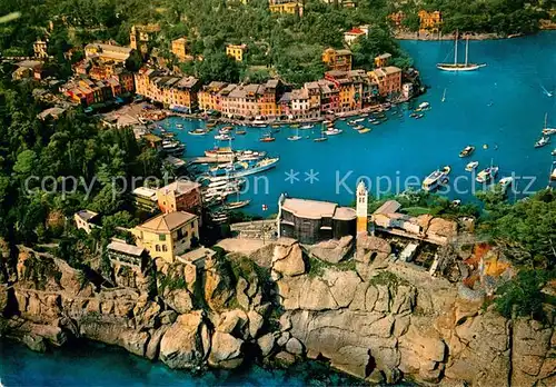 AK / Ansichtskarte Portofino_Liguria Fliegeraufnahme Portofino Liguria