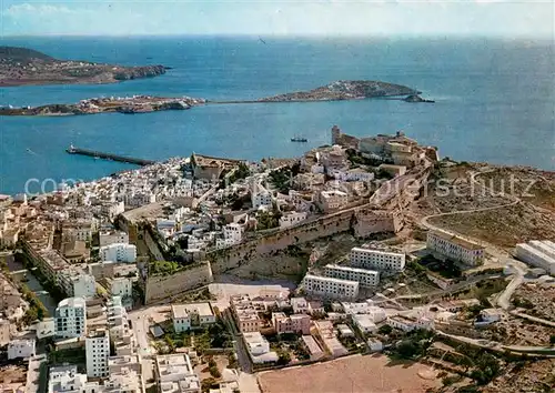 AK / Ansichtskarte Ibiza_Islas_Baleares Fliegeraufnahme Ibiza_Islas_Baleares